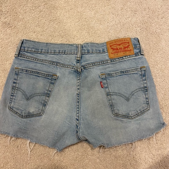 Light blue jean shorts - Picture 1 of 3
